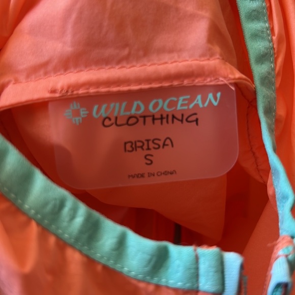 New Wild Ocean Clothing Brisa Windbreaker Jacket Size Small - Picture 7 of 8